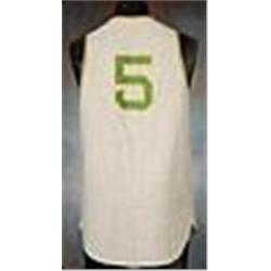 1966 Al Dark KC Athletics Managers Worn & Autographed Road Flannel Jersey (JSA)