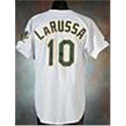 1993 Tony LaRussa Oakland Athletics Manager Worn Home Jersey