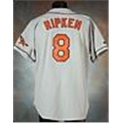 1995 Cal Ripken, Jr. Baltimore Orioles Game-Used Road Jersey (Record Breaking Season)