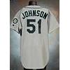 Image 1 : 1993 Randy Johnson Seattle Mariners Game-Used Road Jersey