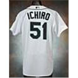 2003 Ichiro Suzuki Seattle Mariners Game-Used Home Jersey