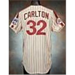 1976 Steve Carlton Philadelphia Phillies Game-Used Home Jersey