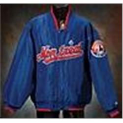 Circa 1996 Pedro Martinez Montreal Expos Worn Dugout Jacket