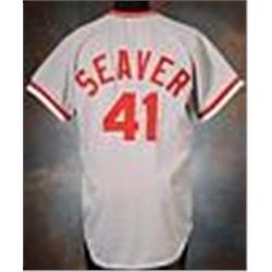 1977-78 Tom Seaver Cincinnati Reds Game-Used Road Jersey