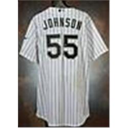 2006 Josh Johnson Rookie Florida Marlins Game-Used Home Jersey