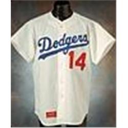 Early 1980s Mike Scioscia Los Angeles Dodgers Game-Used Home Jersey