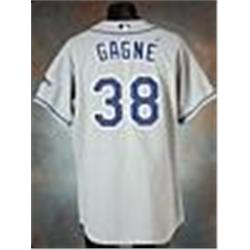 2003 Eric Gagne Los Angeles Dodgers Game-Used Road Jersey (Team Letter)