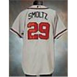 2002 John Smoltz Atlanta Braves Game-Used Road Jersey