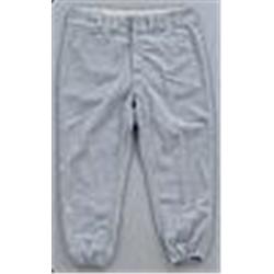 1970 Ted WIlliams Washington Senators Manager's Worn Blue Road Flannel Pants