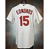 Image 1 : 2004 Jim Edmonds St. Louis Cardinals Game-Used Home Jersey