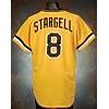 Image 1 : 1980 Willie Stargell Pittsburgh Pirates Game-Used & Autographed Home Jersey (JSA)