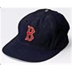 Circa 1950 Ted Williams Boston Red Sox Game-Used & Autographed Cap (JSA)