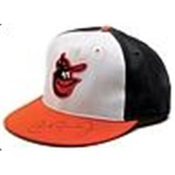 Mid 1980s Cal Ripken Jr. Baltimore Orioles Game-Used & Autographed Cap (JSA)
