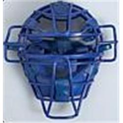 Mid-1980s Gary Carter NY Mets Game-Used & Autographed Catchers Mask (JSA)