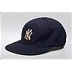 Circa 1961 Joe DeMaestri NY Yankees Game-Used & Autographed Cap (JSA)