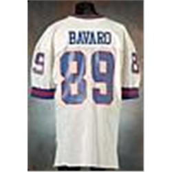 1989 Mark Bavaro New York Giants Game-Used White Mesh Jersey (Mears Graded)