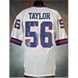 1990 Lawrence Taylor New York Giants Game-Used White Mesh Jersey (Championship Season)