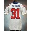 Image 1 : 2000 Jason Sehorn New York Giants Game-Used White Mesh Jersey