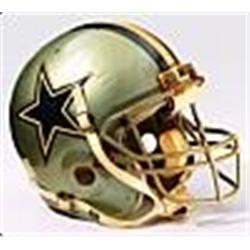1990 Troy Aikman Dallas Cowboys Game-Used Rookie Helmet (Photo Match to Rookie Card)