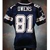 Image 1 : 2006 Terrell Owens Dallas Cowboys Game-Used Blue Mesh Jersey