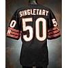 Image 1 : Circa 1991 Mike Singletary Chicago Bears Game-Used Blue Mesh Jersey