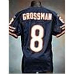 2006 Rex Grossman Chicago Bears Game-Used Navy Mesh Jersey (Super Bowl Season)