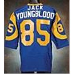 Late 1970s Jack Youngblood Los Angeles Rams Game-Used Blue Mesh Jersey