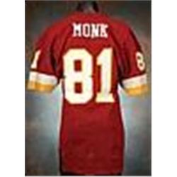 1980s Art Monk Washington Redskins Game-Used Burgundy Mesh Jersey
