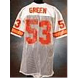 Early 1980s Hugh Green Tampa Bay Buccaneers Game-Used White Jersey