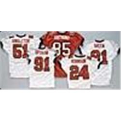 Circa 1999-2000 Damien Robinson #24, Jacquez Green #81, Regan Upshaw #91, Alshermond Singleton #51, 