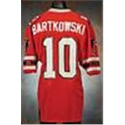 1984 Steve Bartkowski Atlanta Falcons Game-Used Red Mesh Jersey
