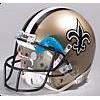 Image 1 : 2006 Deuce McAllister New Orleans Saints Game-Used Helmet with Mouthpiece (2)