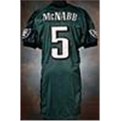 2006 Donovan McNabb Philadelphia Eagles Game-Used Green Mesh Jersey