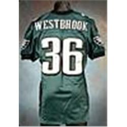 2006 Brian Westbrook Philadelphia Eagles Game-Used Green Mesh Jersey