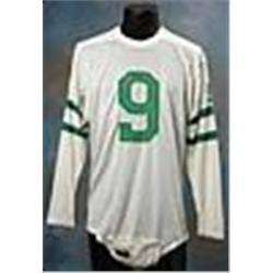 1957-58 Sonny Jurgensen Philadelphia Eagles Game-Used White Durene Jersey (Rookie Era) (Ex-Hott) (Me