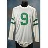Image 1 : 1957-58 Sonny Jurgensen Philadelphia Eagles Game-Used White Durene Jersey (Rookie Era) (Ex-Hott) (Me