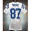 Image 1 : 1/2/05 Reggie Wayne Indianapolis Colts Game-Used White Mesh Jersey
