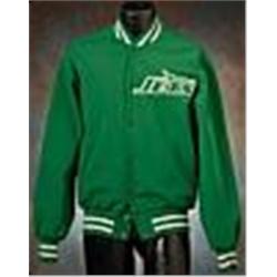 Circa 1978 New York Jets Worn Sideline Jacket Attributed to Joe Namath (Ex-Frank Sinatra Estate)