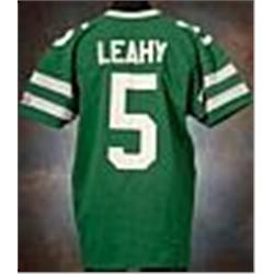 1980s Pat Leahy New York Jets Game-Used Green Mesh Jersey