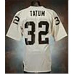 Late 1970s Jack Tatum Oakland Raiders Game-Used White Mesh Jersey