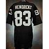 Image 1 : Early 1980s Ted Hendricks Oakland Raiders Game-Used Black Mesh Jersey