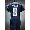 Image 1 : 2003 Steve McNair Tennessee Titans Game-Used & Autographed Blue Mesh Jersey (JSA)
