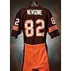 Image 1 : Early 1980s Ozzie Newsome Cleveland Browns Game-Used Brown Mesh Jersey with Autographed Pants (2) (J