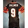 Image 1 : 2006 Carson Palmer Cincinnati Bengals Game-Used Black Mesh Jersey