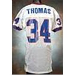 1994 Thurman Thomas Buffalo Bills Game-Used White Mesh Jersey