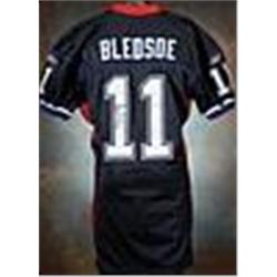 12/12/04 Drew Bledsoe Buffalo Bills Game-Used & Autographed Blue Mesh Jersey (JSA) (NFL Auctions)