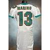 Image 1 : 1999 Dan Marino Miami Dolphins Game-Used White Mesh Jersey