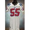 Image 1 : 1996 Willie McGinist New England Patriots Game-Used White Mesh Jersey
