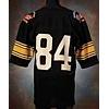 Image 1 : 1984 Iowa Hawkeyes #84 Game-Used Black Mesh Freedom Bowl Jersey