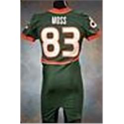 2005 Sinorice Moss Miami Hurricanes Game-Used Green Mesh Jersey